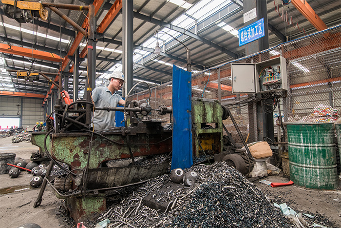 松滋网架配件车间